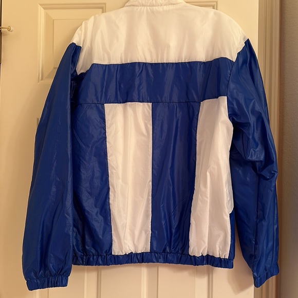 Vintage Holland America Passport to Fitness warm up jacket w/roll up hood Size M - Picture 10 of 15